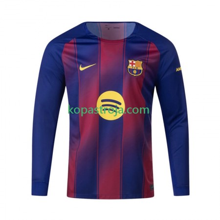 Billiga Fotbollströjor FC Barcelona Hemma tröja 2025/26 Långärmad